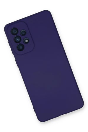 Uray store Samsung Galaxy A33 5G Kılıf Nano içi Kadife Silikon - Mor