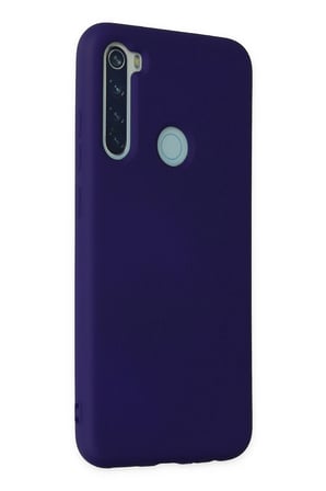 Uray store Xiaomi Redmi Note 8 Kılıf Nano içi Kadife Silikon - Mor