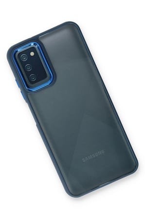 Uray store Samsung Galaxy A03S Kılıf Dora Kapak - Mavi