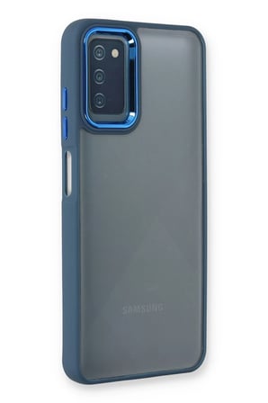 Uray store Samsung Galaxy A03S Kılıf Dora Kapak - Mavi