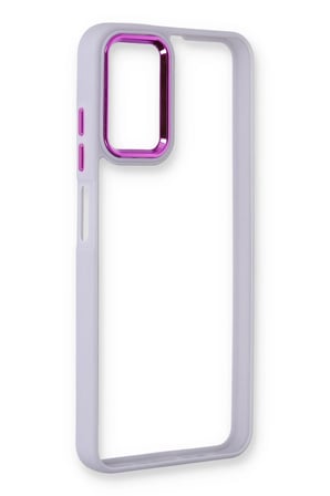 Uray store Samsung Galaxy A03S Kılıf Dora Kapak - Lila