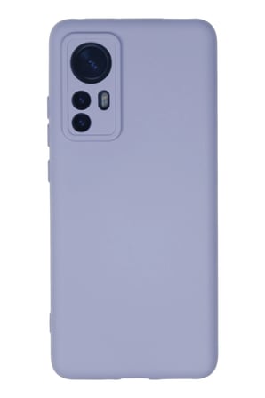 Uray store Xiaomi Mi 12 Kılıf Nano içi Kadife Silikon - Lila