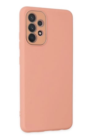 Uray store Samsung Galaxy A33 5G Kılıf Lansman Glass Kapak - Pembe
