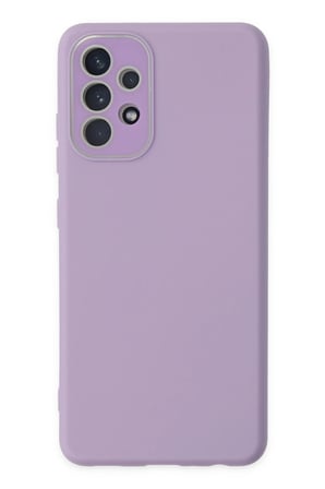 Uray store Samsung Galaxy A53 5G Kılıf Lansman Glass Kapak - Lila
