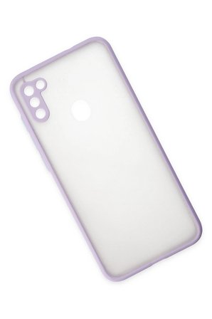 Uray store Samsung Galaxy A11 Kılıf Montreal Silikon Kapak - Mor