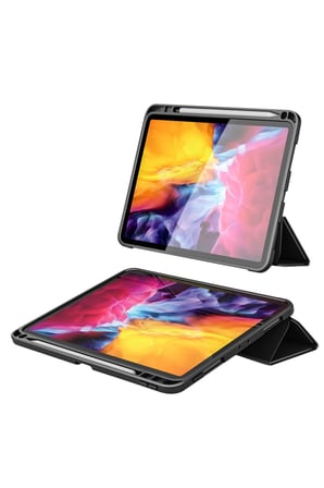 Uray store Apple iPad Pro 11 (2020) Kılıf Tablet Focus Silikon - Siyah