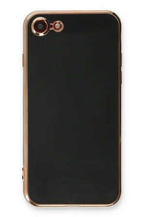 Uray store Apple iPhone 7 Kılıf Volet Silikon - Siyah