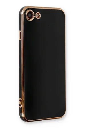 Uray store Apple iPhone 7 Kılıf Volet Silikon - Siyah
