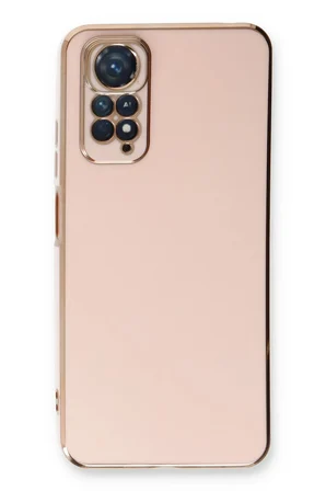Uray store Xiaomi Redmi Note 11 Kılıf Volet Silikon - Pembe