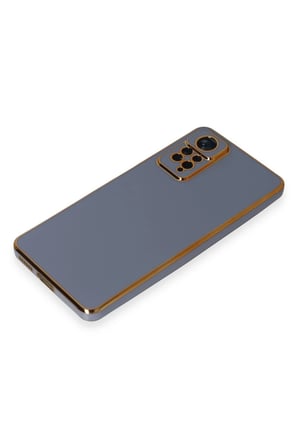Uray store Xiaomi Redmi Note 11 Pro Kılıf Volet Silikon - Mavi