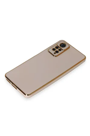 Uray store Xiaomi Redmi Note 11 Pro Kılıf Volet Silikon - Pembe