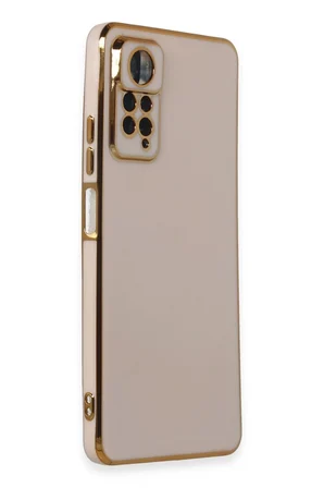 Uray store Xiaomi Redmi Note 11 Pro Kılıf Volet Silikon - Pembe