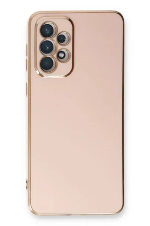 Uray store Samsung Galaxy A53 5G Kılıf Volet Silikon - Pembe