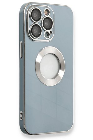 Uray store Apple iPhone 13 Pro Max Kılıf Store Silikon - Sierra Blue