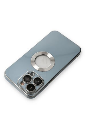 Uray store Apple iPhone 13 Pro Max Kılıf Store Silikon - Sierra Blue