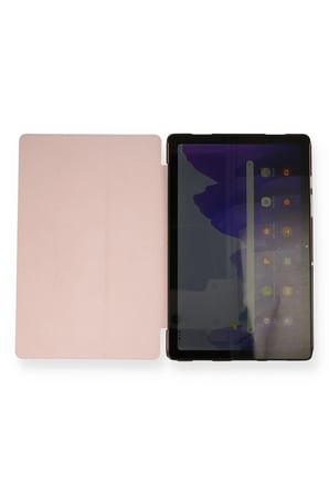 Uray store Samsung Galaxy T870 Tab S7 11 Kılıf Tablet Smart Kılıf - Rose Gold