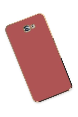 Uray store Samsung Galaxy J7 Prime Kılıf Volet Silikon - Kırmızı