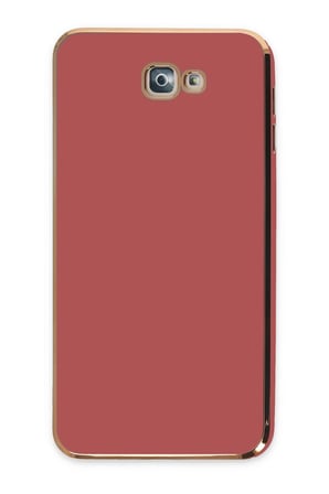 Uray store Samsung Galaxy J7 Prime Kılıf Volet Silikon - Kırmızı