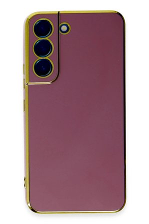 Uray store Samsung Galaxy S22 Plus Kılıf Volet Silikon - Kırmızı