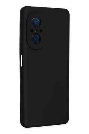 Uray store Huawei Nova 9 SE Kılıf Nano içi Kadife Silikon - Siyah