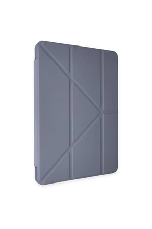 Uray store Apple iPad Air 4 10.9 Kılıf Kalemlikli Mars Tablet Kılıfı - Lavender
