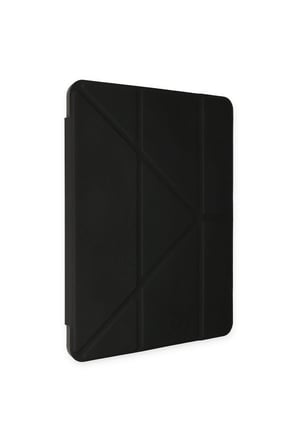 Uray store Samsung Galaxy T870 Tab S7 11 Kılıf Kalemlikli Mars Tablet Kılıfı - Siyah