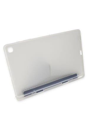 Uray store Samsung Galaxy P610 Tab S6 Lite 10.4 Kılıf Kalemlikli Mars Tablet Kılıfı - Lacivert