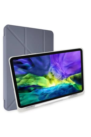 Uray store Xiaomi Mi Pad 5 11 Kılıf Kalemlikli Mars Tablet Kılıfı - Lavender