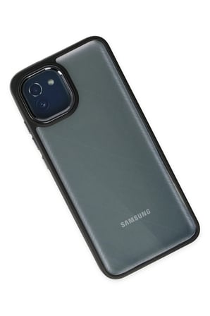 Uray store Samsung Galaxy A03 Kılıf Dora Kapak - Siyah