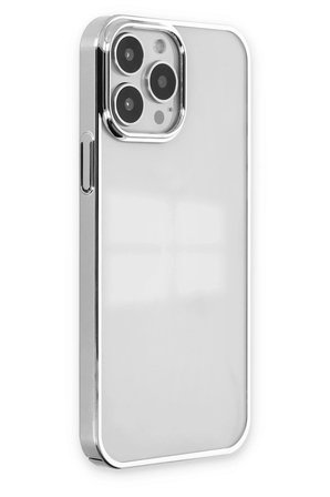 Uray store Apple iPhone 14 Pro Max Kılıf Element Silikon - Gümüş