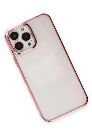 Uray store Apple iPhone 14 Pro Max Kılıf Element Silikon - Pembe