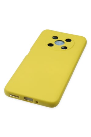 Uray store Huawei Nova Y90 Kılıf Nano içi Kadife Silikon - Sarı