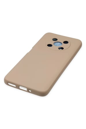 Uray store Huawei Nova Y90 Kılıf Nano içi Kadife Silikon - Pudra