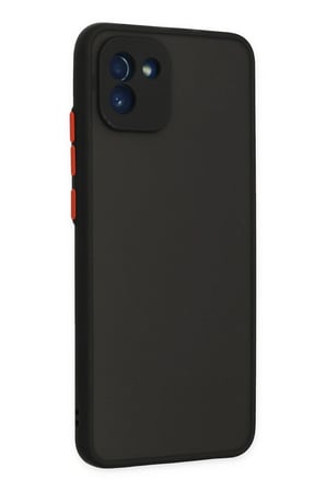 Uray store Samsung Galaxy A03 Kılıf Montreal Silikon Kapak - Siyah