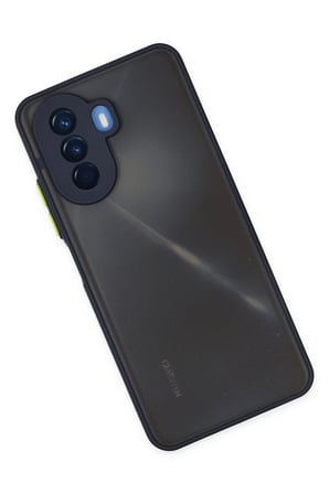 Uray store Huawei Nova Y70 Kılıf Montreal Silikon Kapak - Lacivert