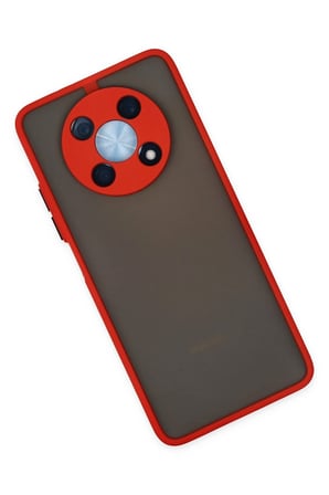 Uray store Huawei Nova Y90 Kılıf Montreal Silikon Kapak - Kırmızı
