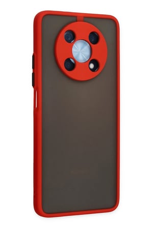 Uray store Huawei Nova Y90 Kılıf Montreal Silikon Kapak - Kırmızı