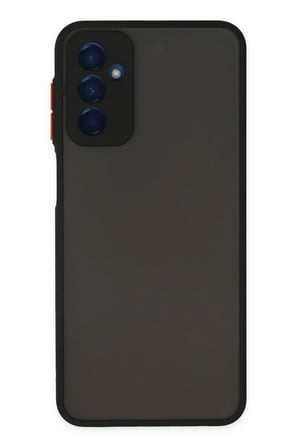 Uray store Samsung Galaxy M13 Kılıf Montreal Silikon Kapak - Siyah