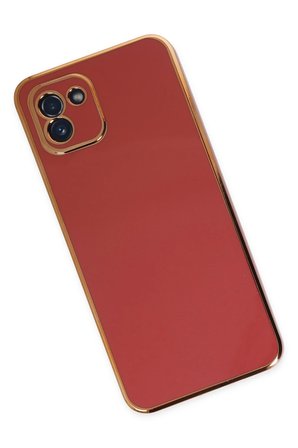 Uray store Samsung Galaxy A03 Kılıf Volet Silikon - Kırmızı