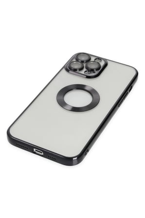Uray store Apple iPhone 14 Pro Kılıf Slot Silikon - Siyah