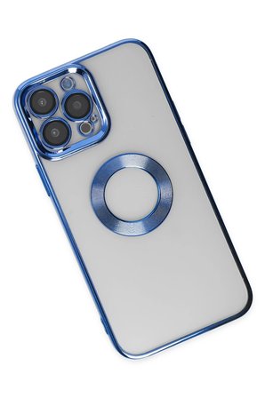 Uray store Apple iPhone 14 Pro Max Kılıf Slot Silikon - Mavi