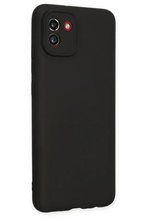 Uray store Samsung Galaxy A03 Kılıf First Silikon - Siyah