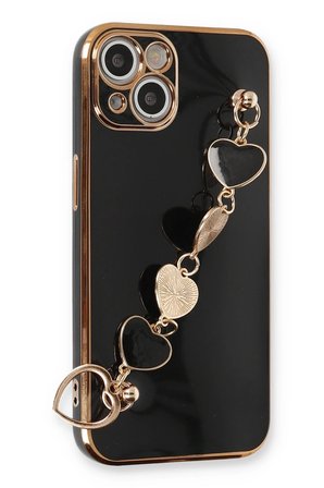 Uray store Apple iPhone 14 Plus Kılıf Esila Silikon - Siyah