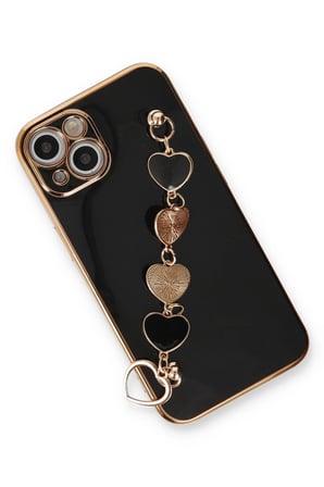 Uray store Apple iPhone 14 Plus Kılıf Esila Silikon - Siyah
