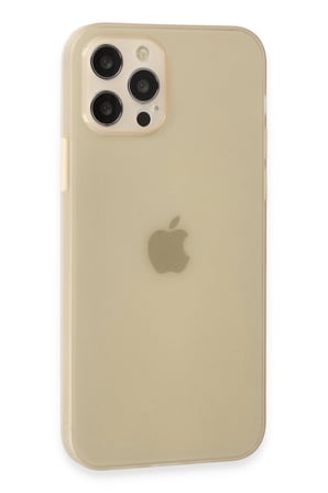Uray store Apple iPhone 12 Pro Max Kılıf Puma Silikon - Gold