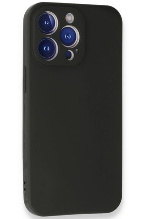 Uray store Apple iPhone 14 Pro Max Kılıf First Silikon - Siyah