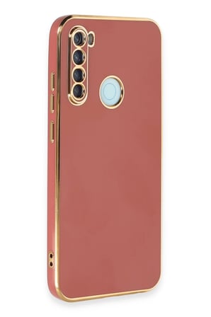 Uray store Xiaomi Redmi Note 8 Kılıf Volet Silikon - Kırmızı
