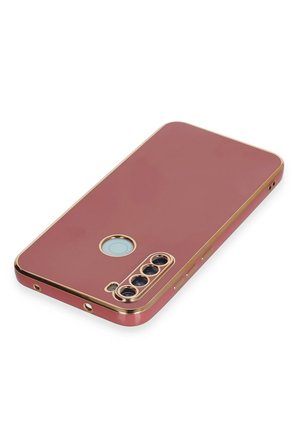Uray store Xiaomi Redmi Note 8 Kılıf Volet Silikon - Kırmızı