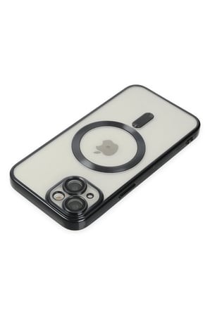 Uray store Apple iPhone 14 Kılıf Kross Magneticsafe Kapak - Siyah