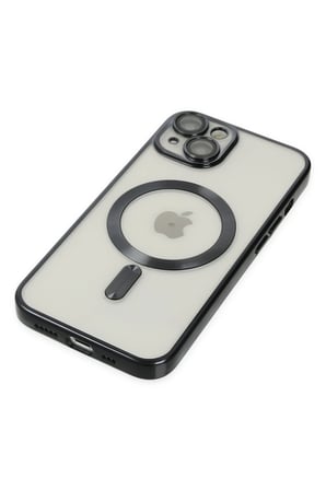 Uray store Apple iPhone 14 Kılıf Kross Magneticsafe Kapak - Siyah